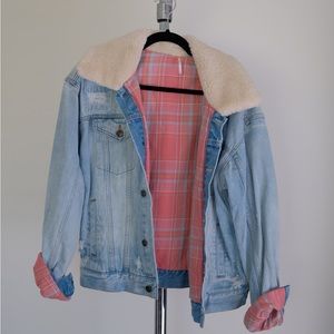 Free People Denim Jacket Small